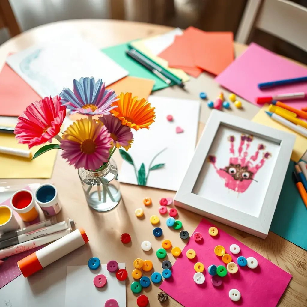Easy Peasy Mother's Day Crafts for Little Hands