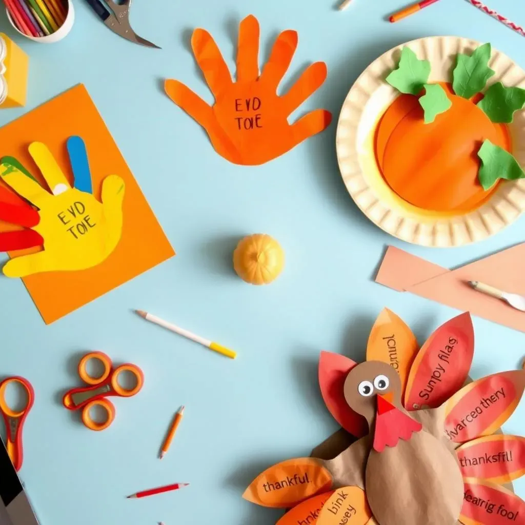 Easy Thanksgiving Crafts for Little Hands