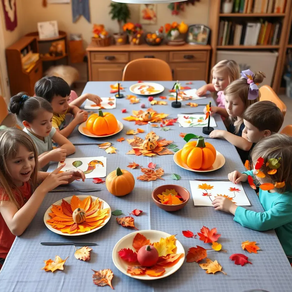 Easy Thanksgiving Crafts Using Everyday Materials for 5th Grade