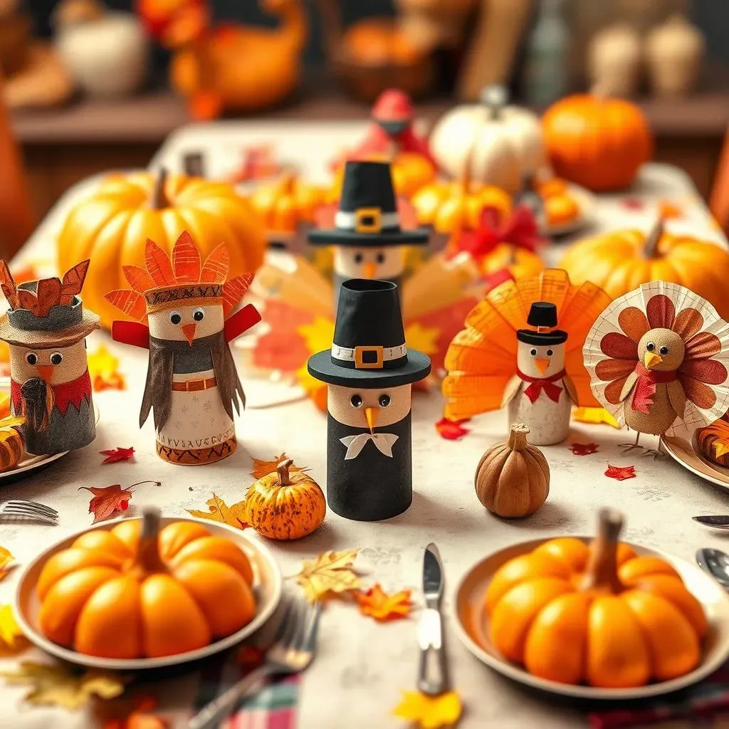 Easy Thanksgiving Crafts Using Simple Supplies