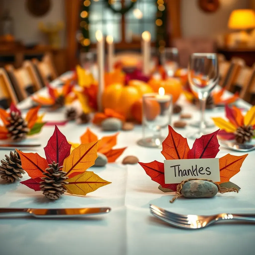 Easy Thanksgiving Table Decorations Kids Can Create