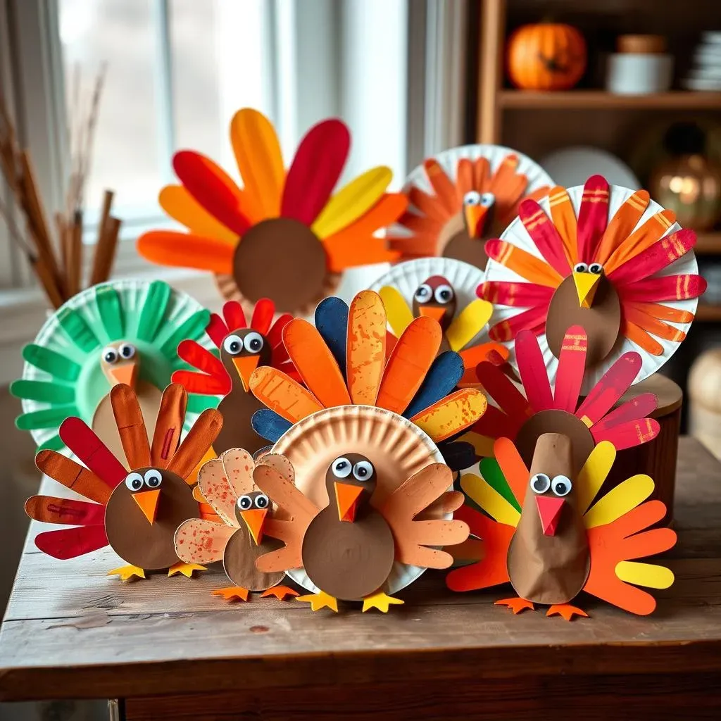 Easy Turkey Crafts for 7 Year Olds