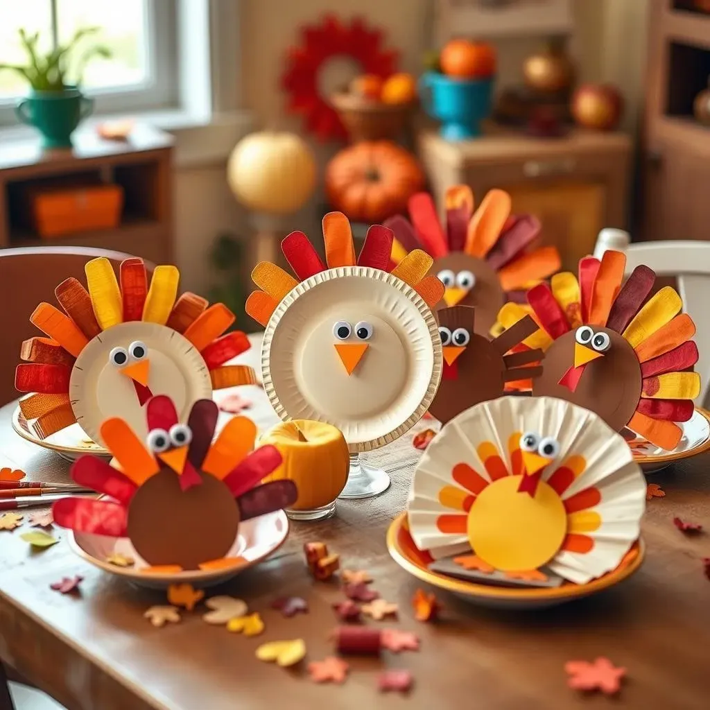 Easy Turkey Crafts for Elementary Students