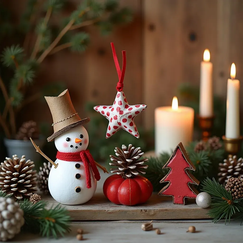 EcoFriendly and Upcycled Christmas Decorations