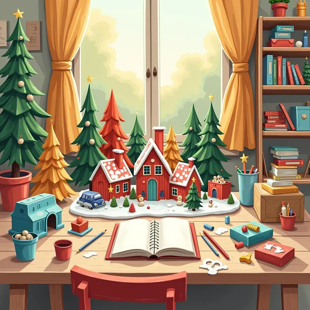 Fantastically Cheap Christmas Crafts for Kids Using Recycled Materials