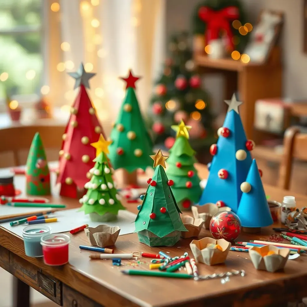 Festive Fun:  Christmas Crafts Using Recycled Materials