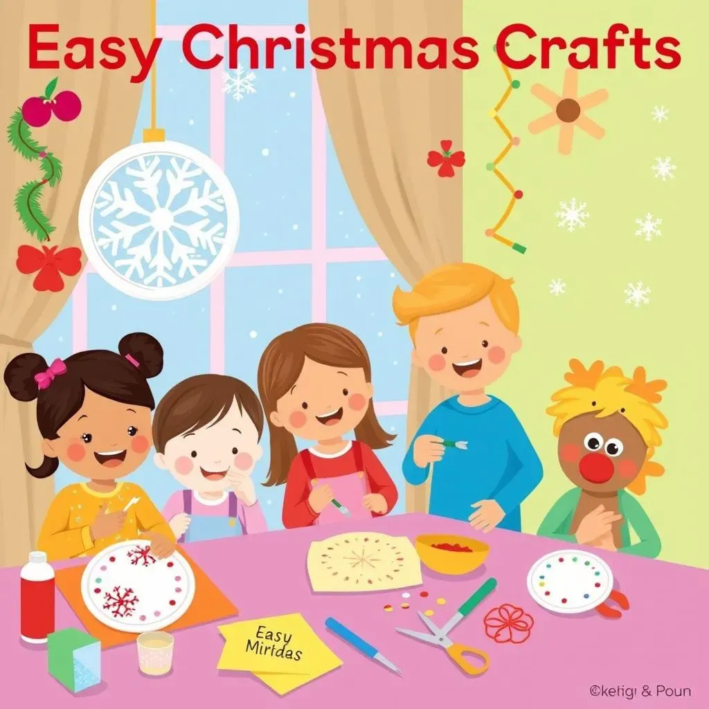 Free Printable Christmas Crafts for Kids: Easy Holiday Activities