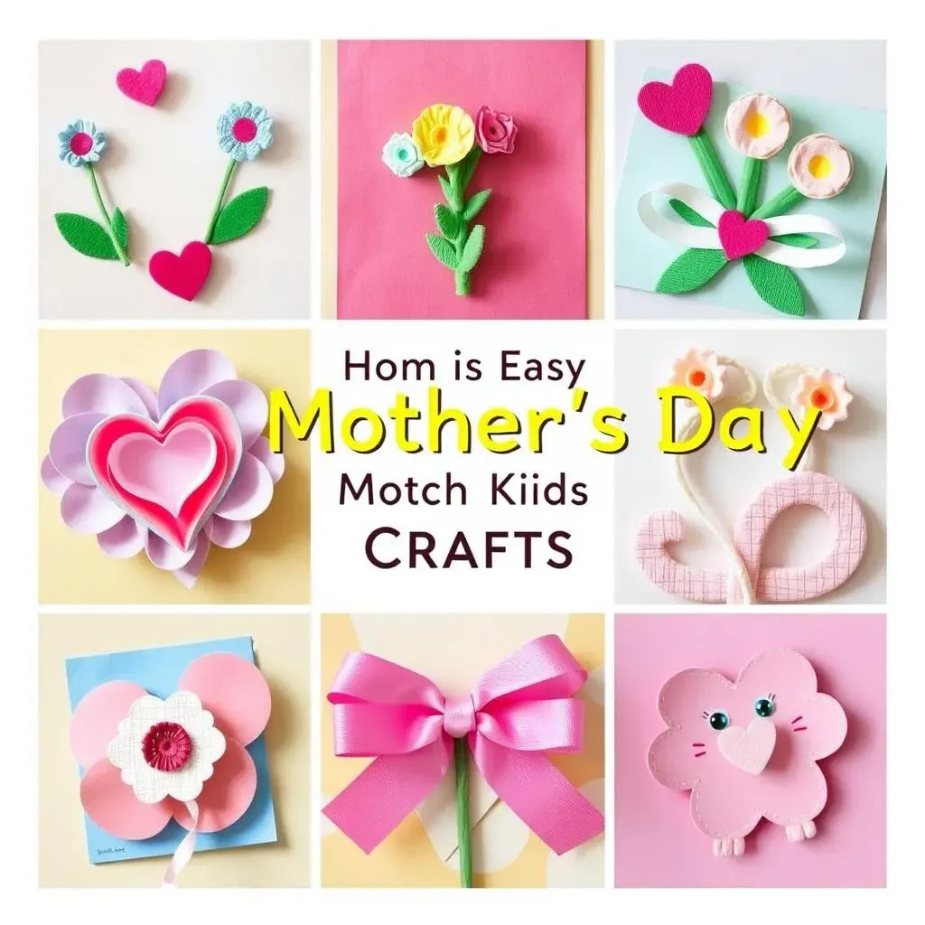 Fun and Easy Mother's Day Crafts for Kids of All Ages