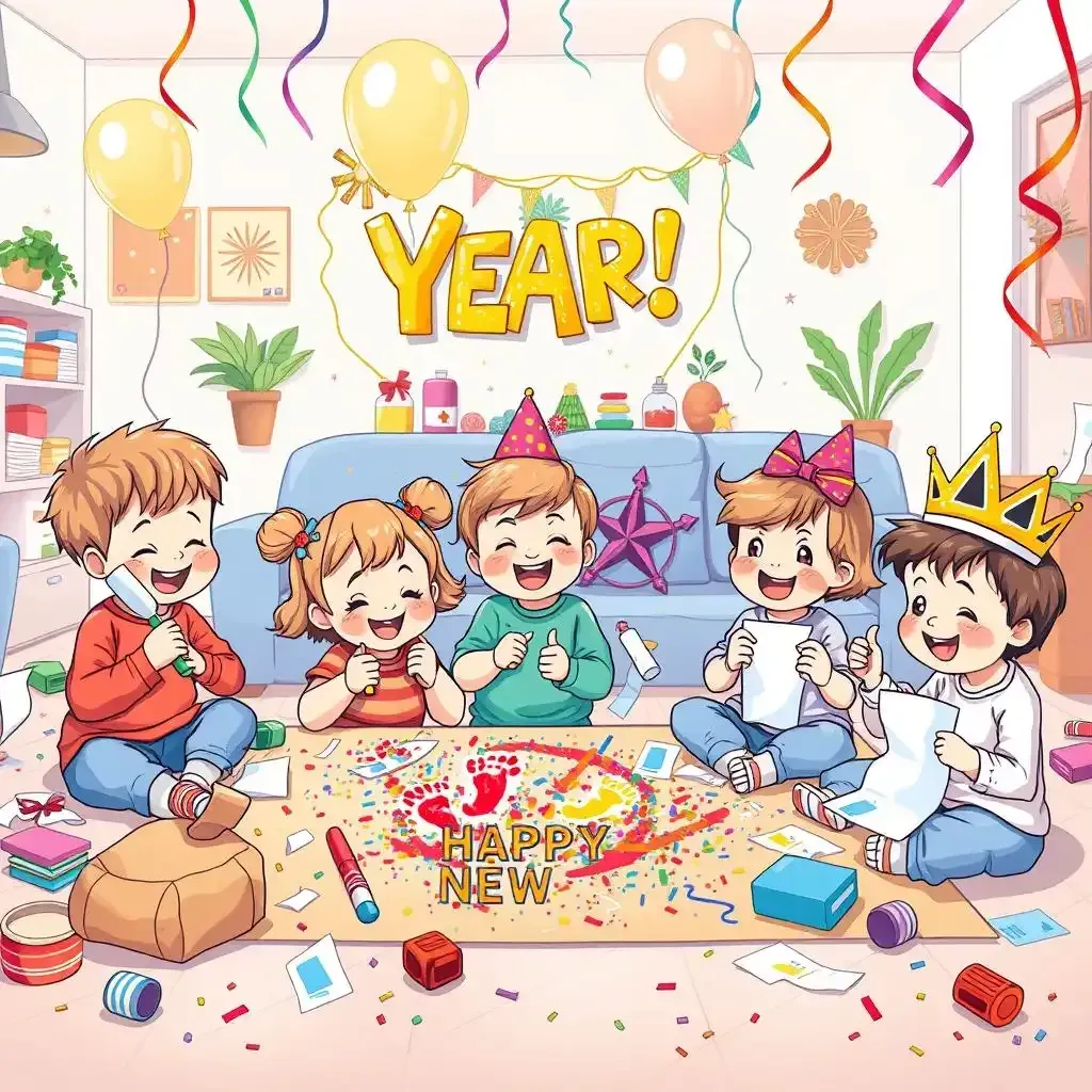 Fun And Easy New Years Eve Crafts For Toddlers