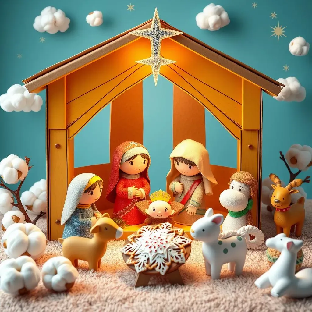 Fun and Festive Nativity Scene Crafts for Children's Church