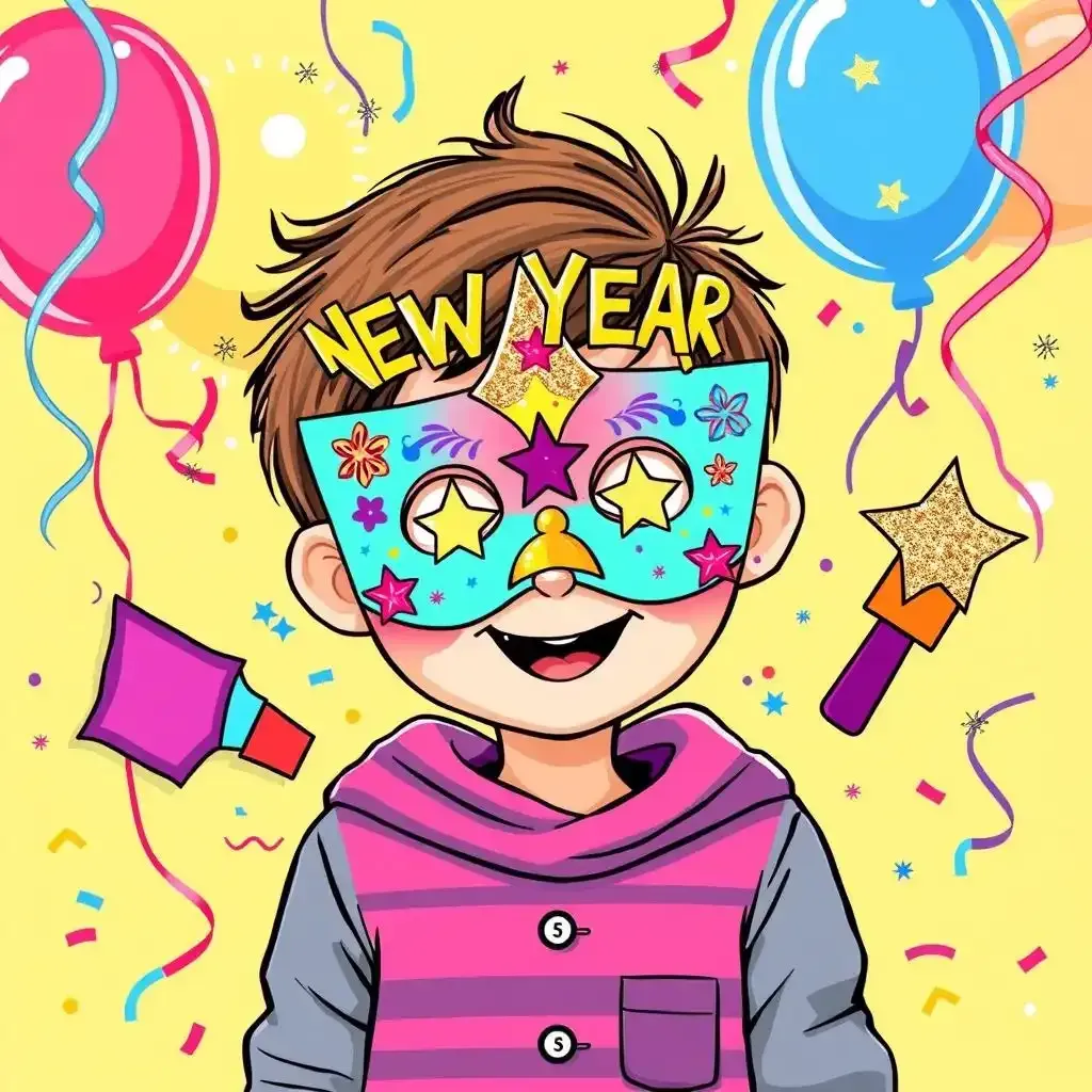 Fun And Festive New Years Crafts For School Age Children