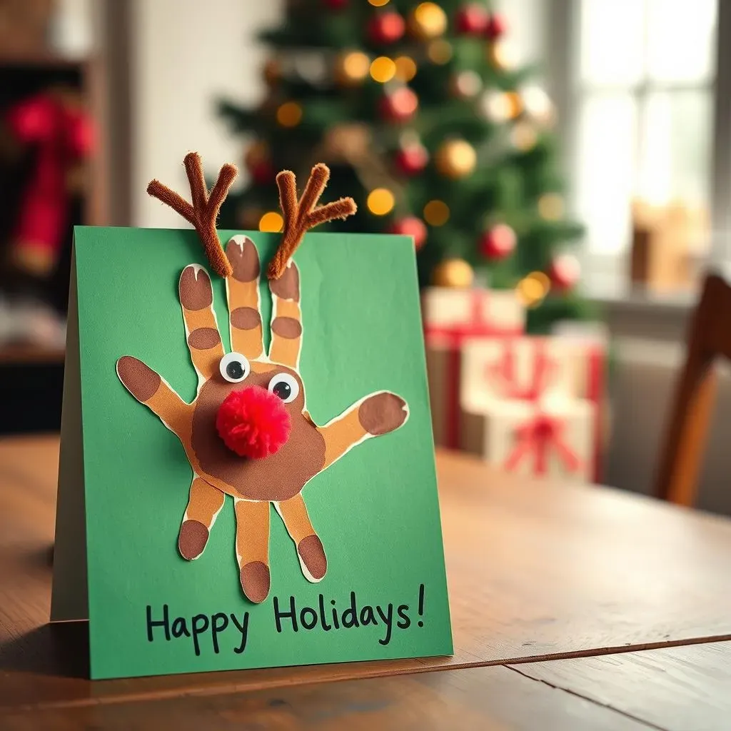 Fun & Festive Christmas Cards: Easy Crafts for 4 Year Olds