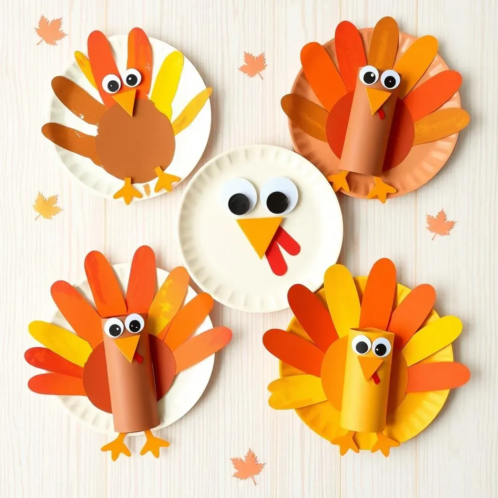 Fun Thanksgiving Turkey Crafts for Toddlers
