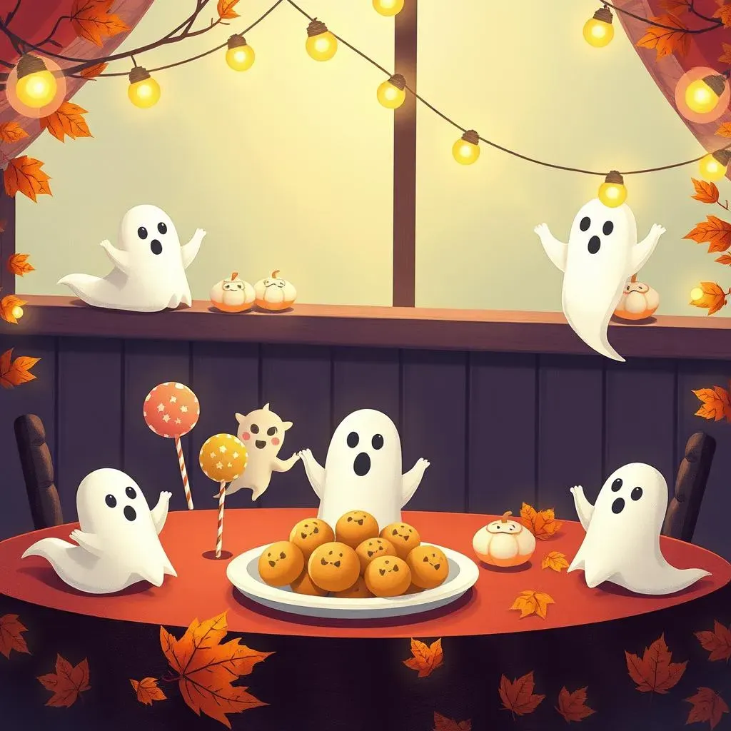 Ghostly Goodies: Lollipops and Paper Plate Projects