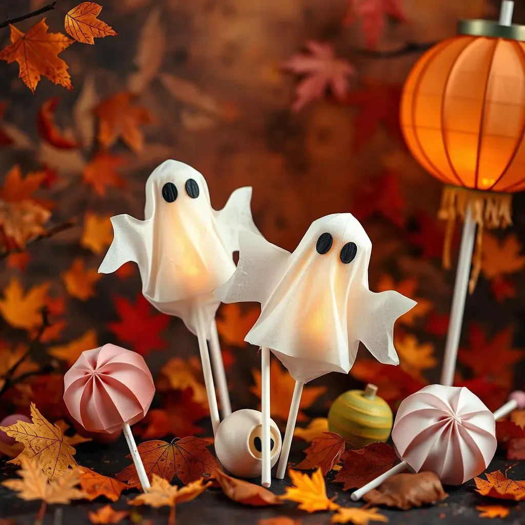 Ghostly Lollipops and Paper Lanterns: Cute Halloween Crafts
