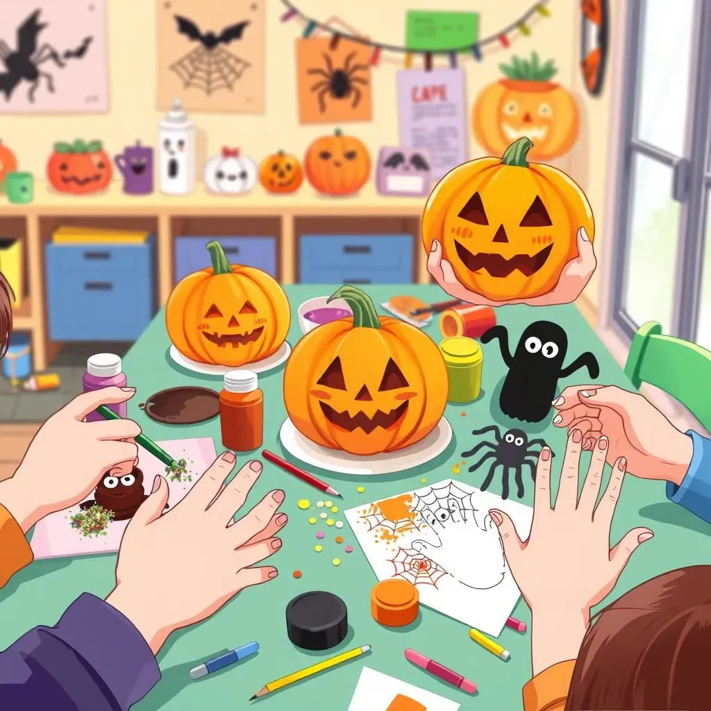 Halloween Craft Tips for Little Hands