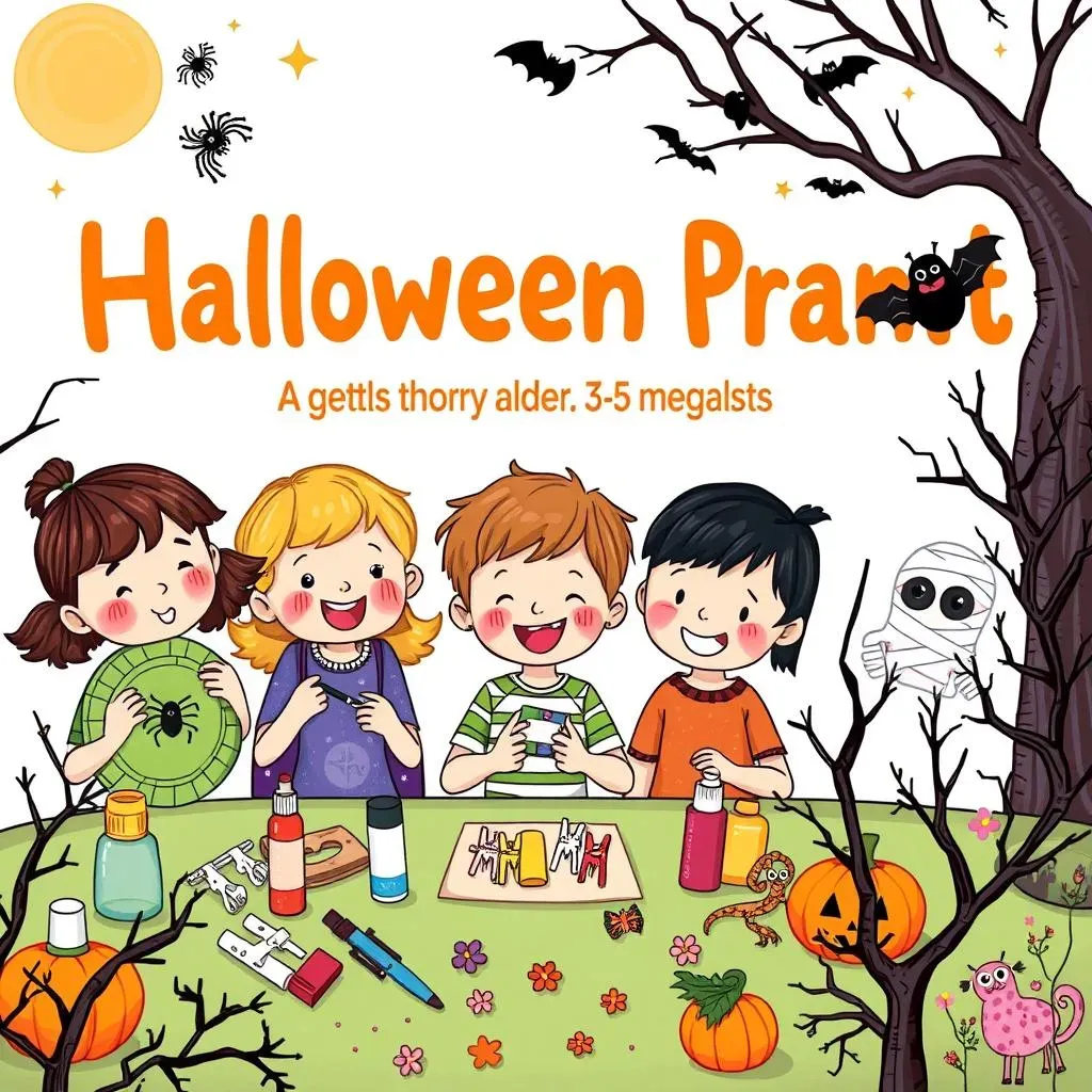 Amazing Halloween Crafts for 3-5 Year Olds: 14 Easy Ideas