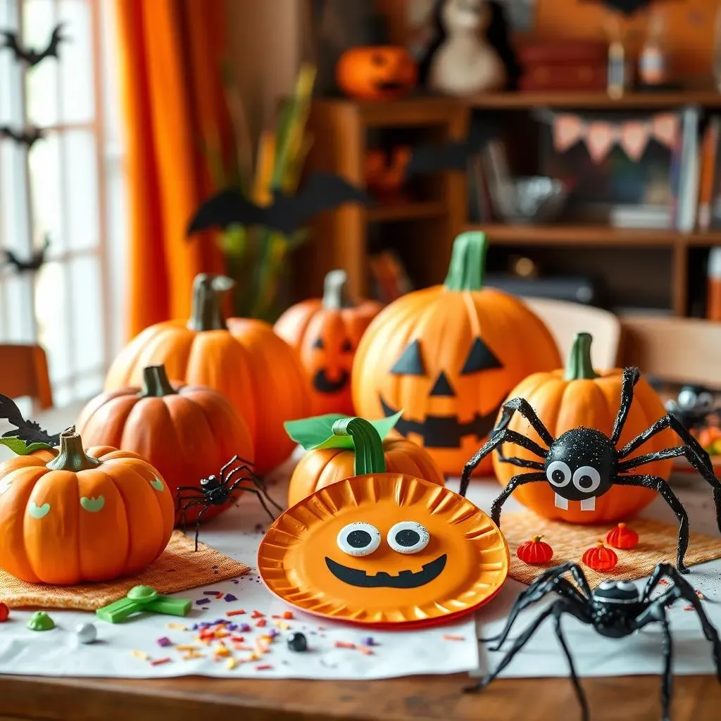 Amazing Halloween crafts for 4-5 year olds: Spooky Fun