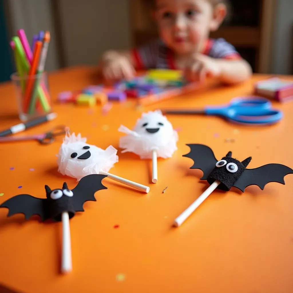 Amazing Halloween Crafts for Kids: Quick & Easy Fun