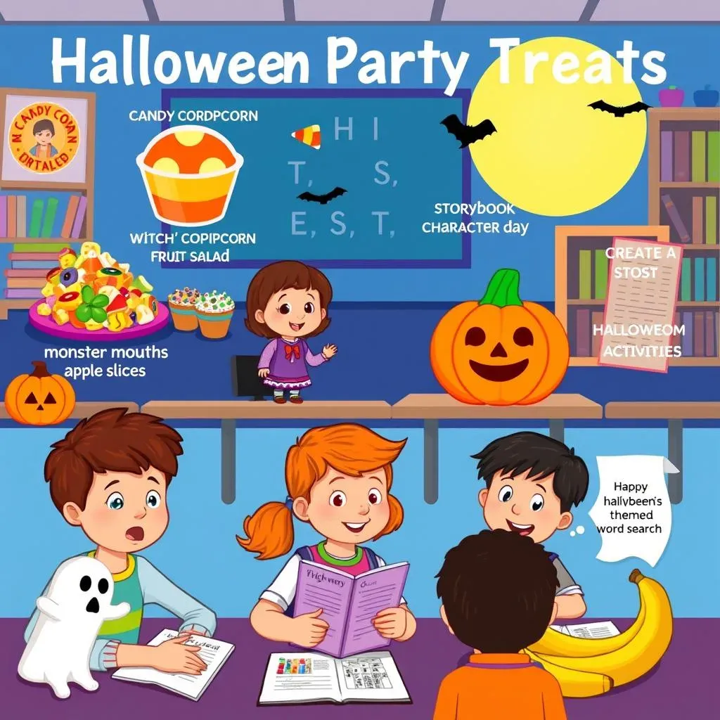 Halloween Party Treats and Classroom Activities