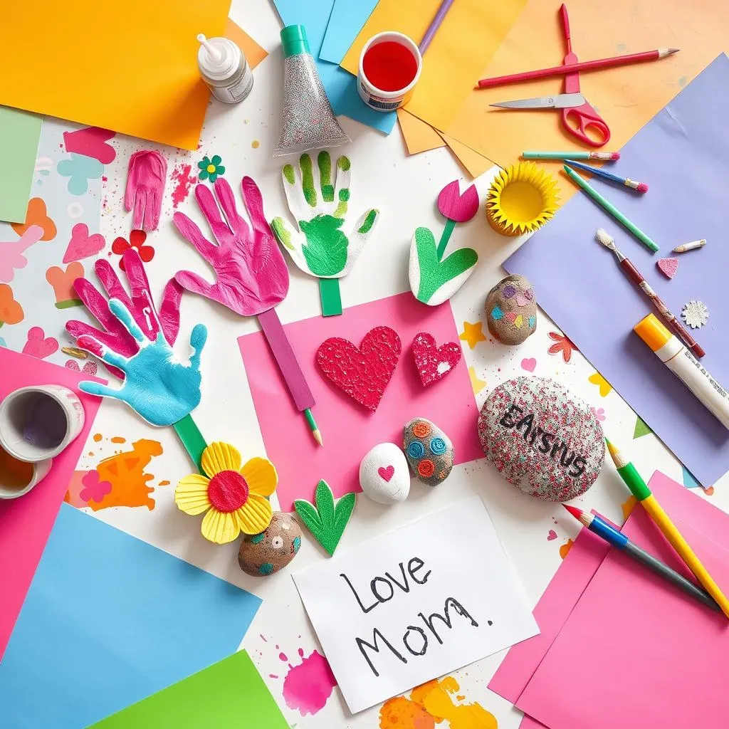Handmade Mother's Day Crafts for Elementary Kids