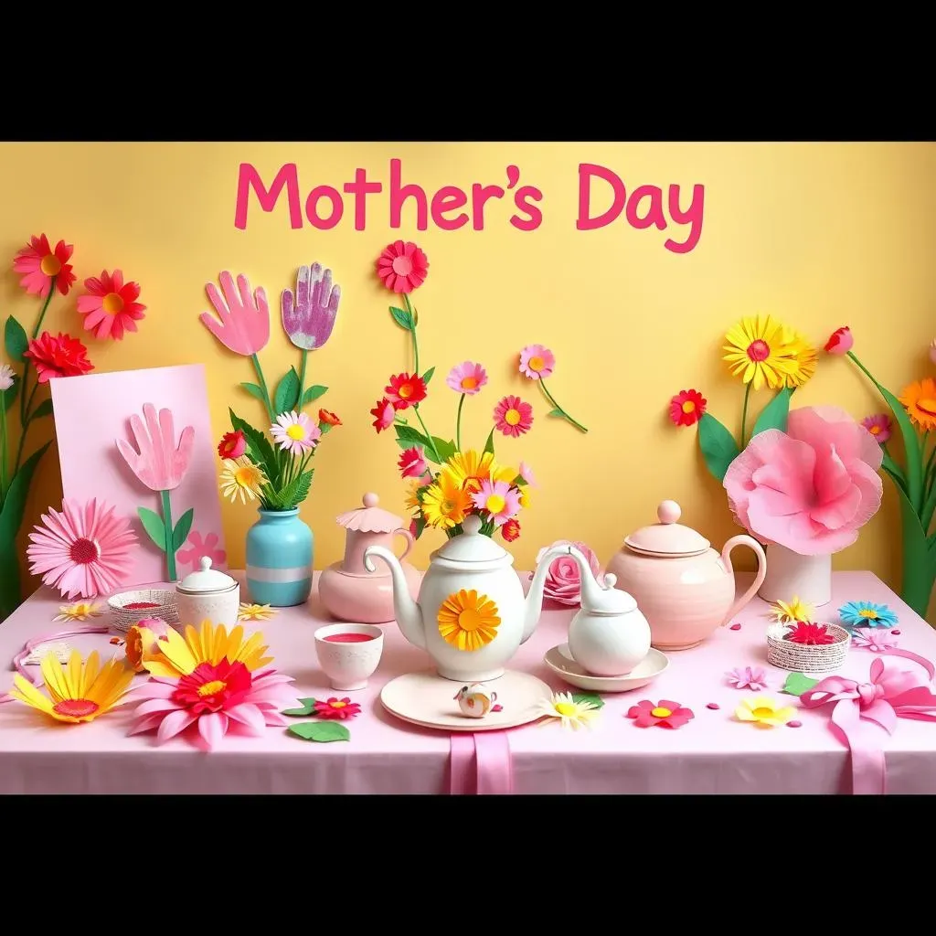 Handmade Mother's Day Crafts for Elementary Students