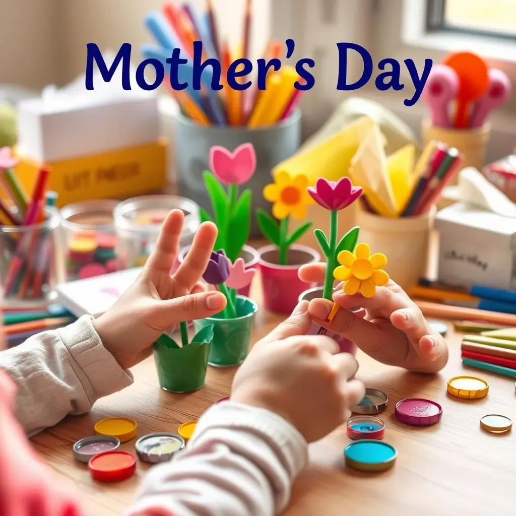 Handmade Mother's Day Crafts Kids Can Make
