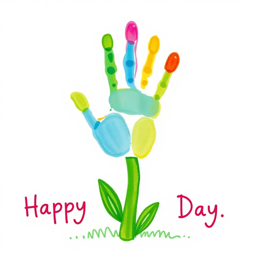 Handprint & Fingerprint Fun: Easy Mother's Day Crafts