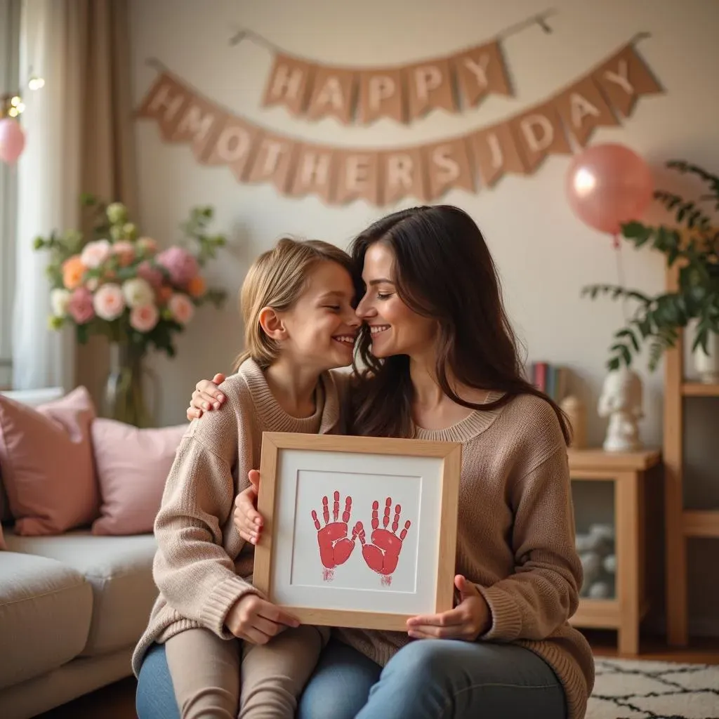 Handprint & Footprint Keepsake Ideas for Mother's Day