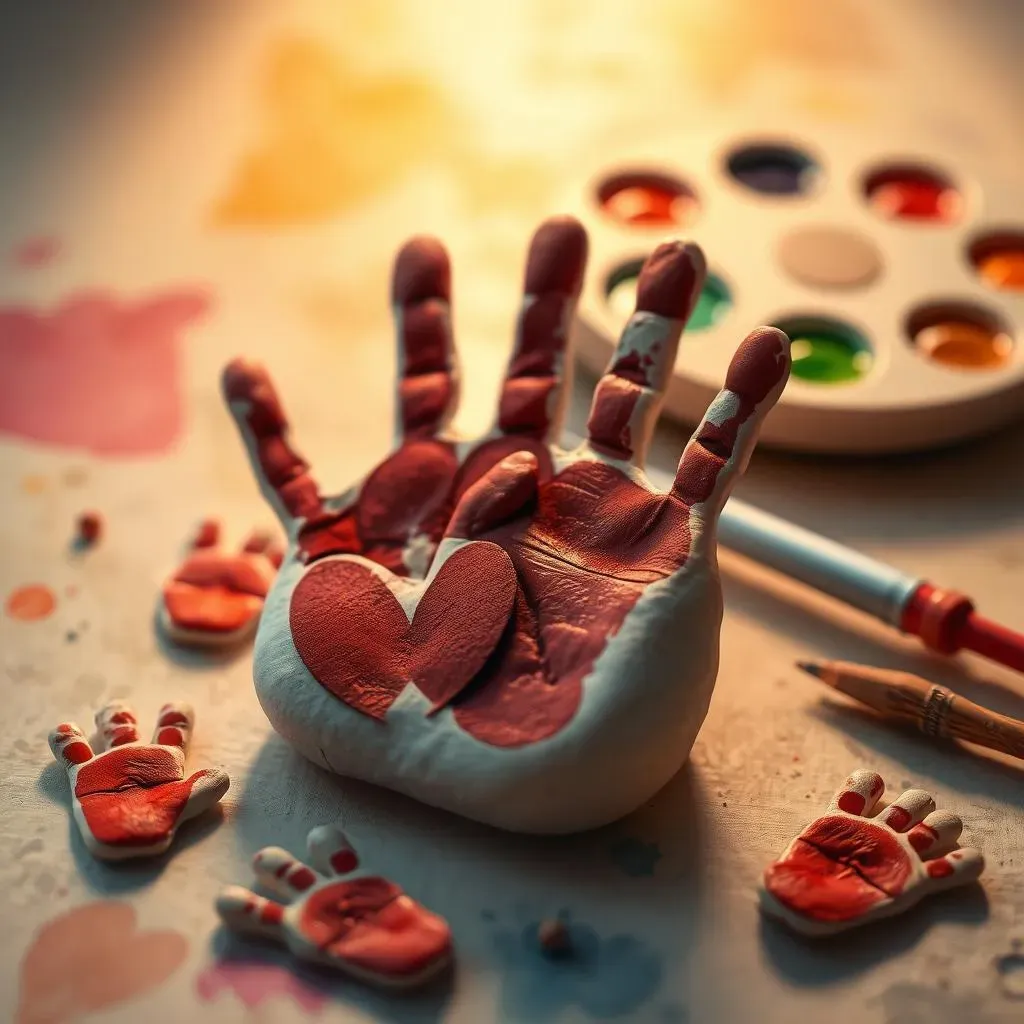 Handprint & Footprint Mother's Day Keepsakes