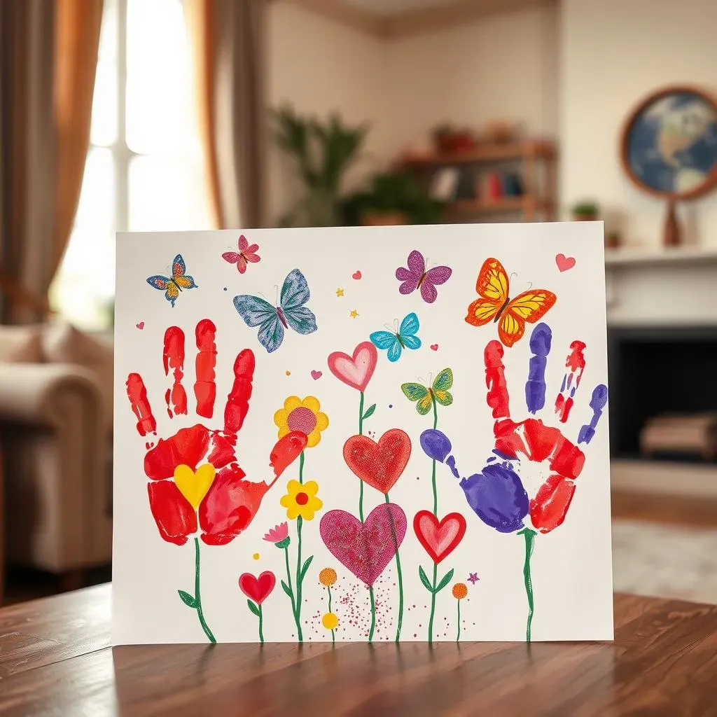 Handprint & Heartfelt Mother's Day Crafts