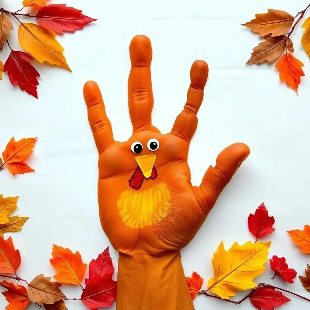 Handprint Turkey Crafts: A Keepsake