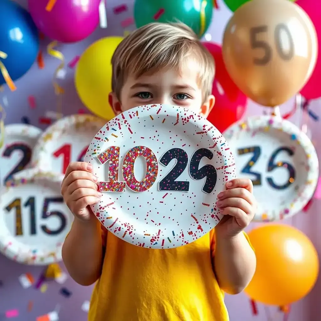 Happy New Year Crafts For Kids Easy Paper Plate Decorations