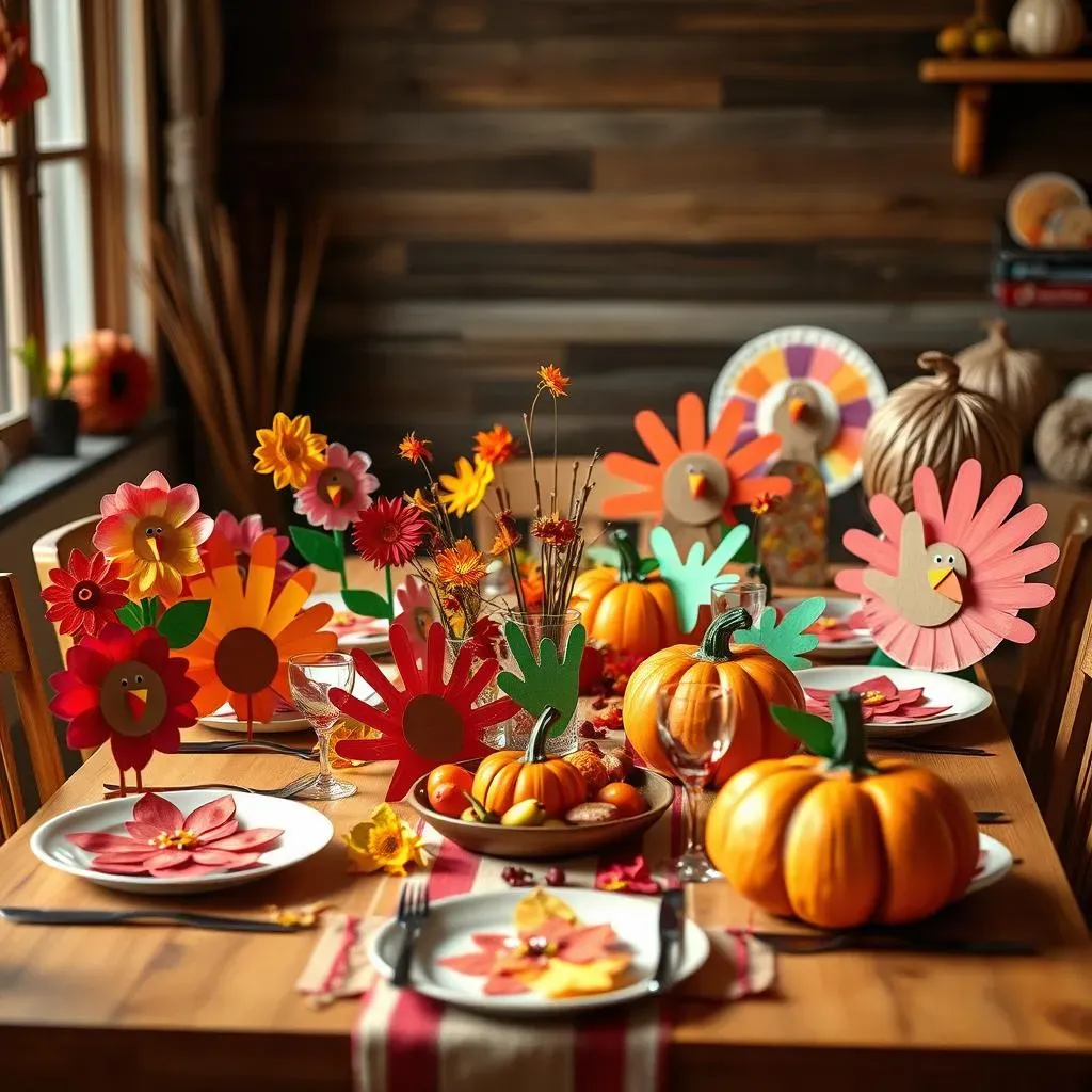 Amazing Kid Crafts for Thanksgiving Table Decorations