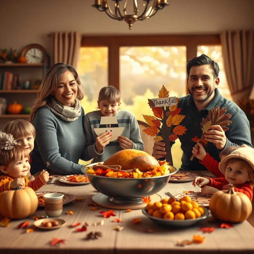 Making Thanksgiving Memorable with Printable Crafts for Kids