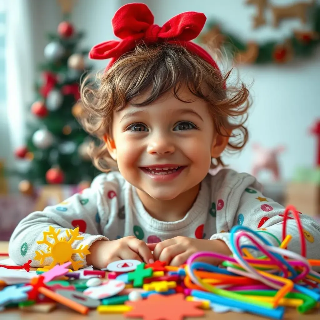 MessFree Christmas Crafts for 4 Year Olds: StressFree Crafting