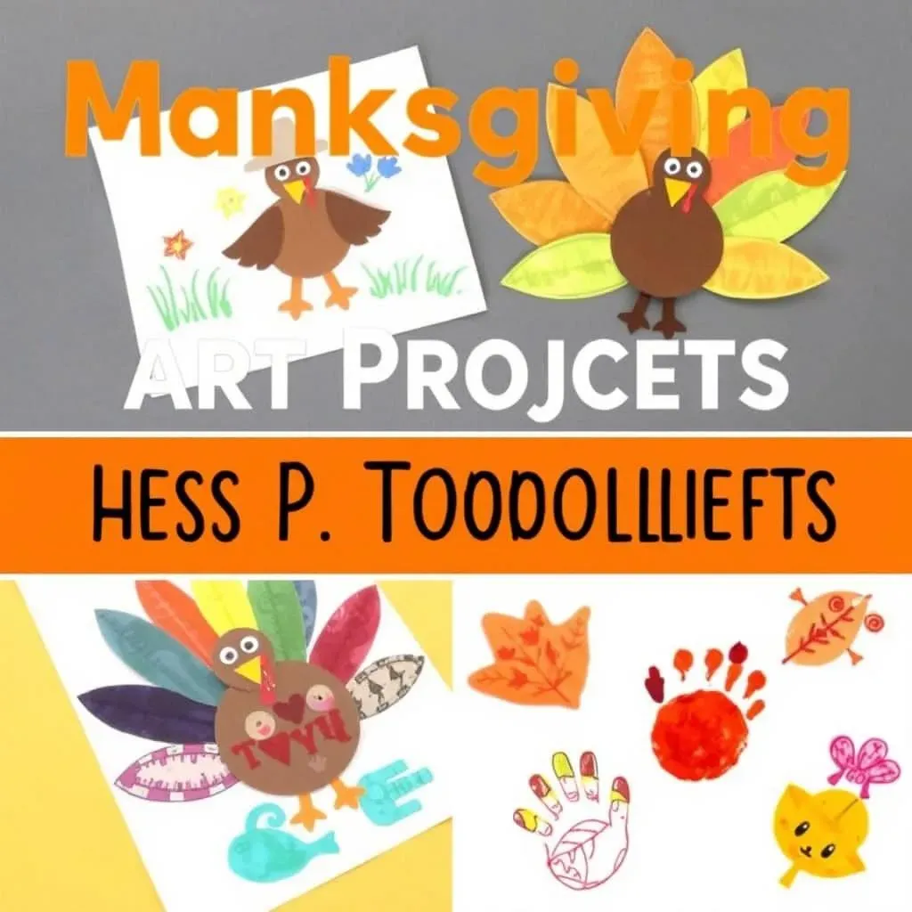 MessFree Thanksgiving Art: Safe and Simple Projects