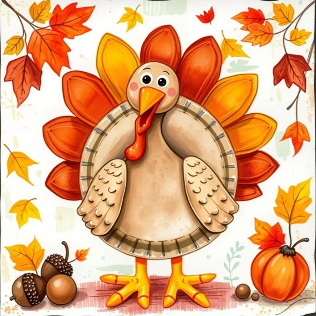 More Thanksgiving Turkey Craft Ideas for Kids