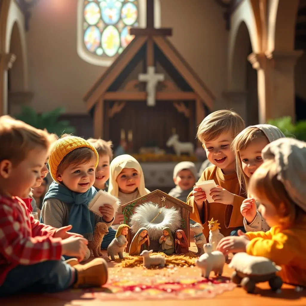 Nativity Scene Crafts for Children's Church: Bringing the Story to Life