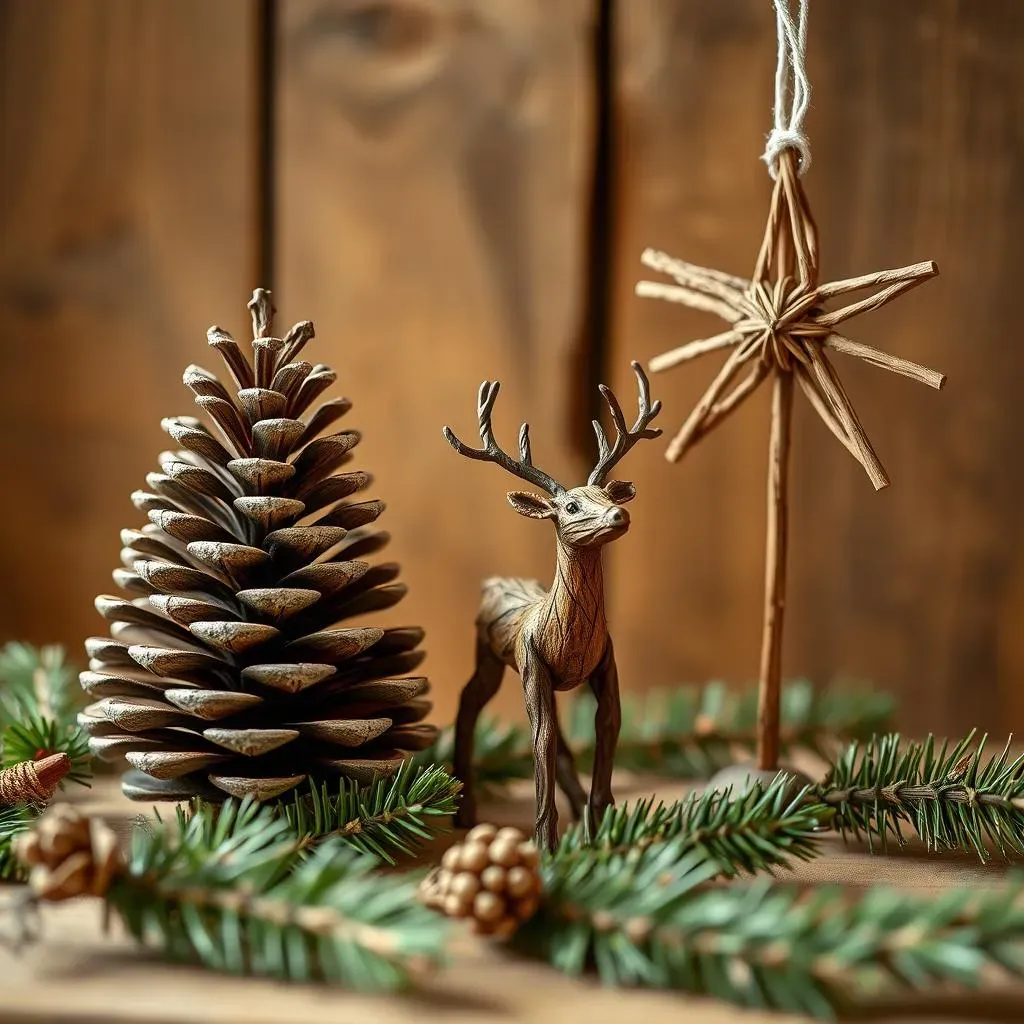 Nature's Ornaments: Crafting with Pinecones, Twigs, and More