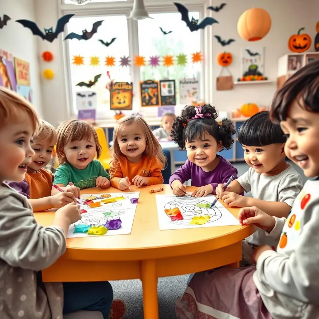 NoMess Halloween Art Projects for Preschool