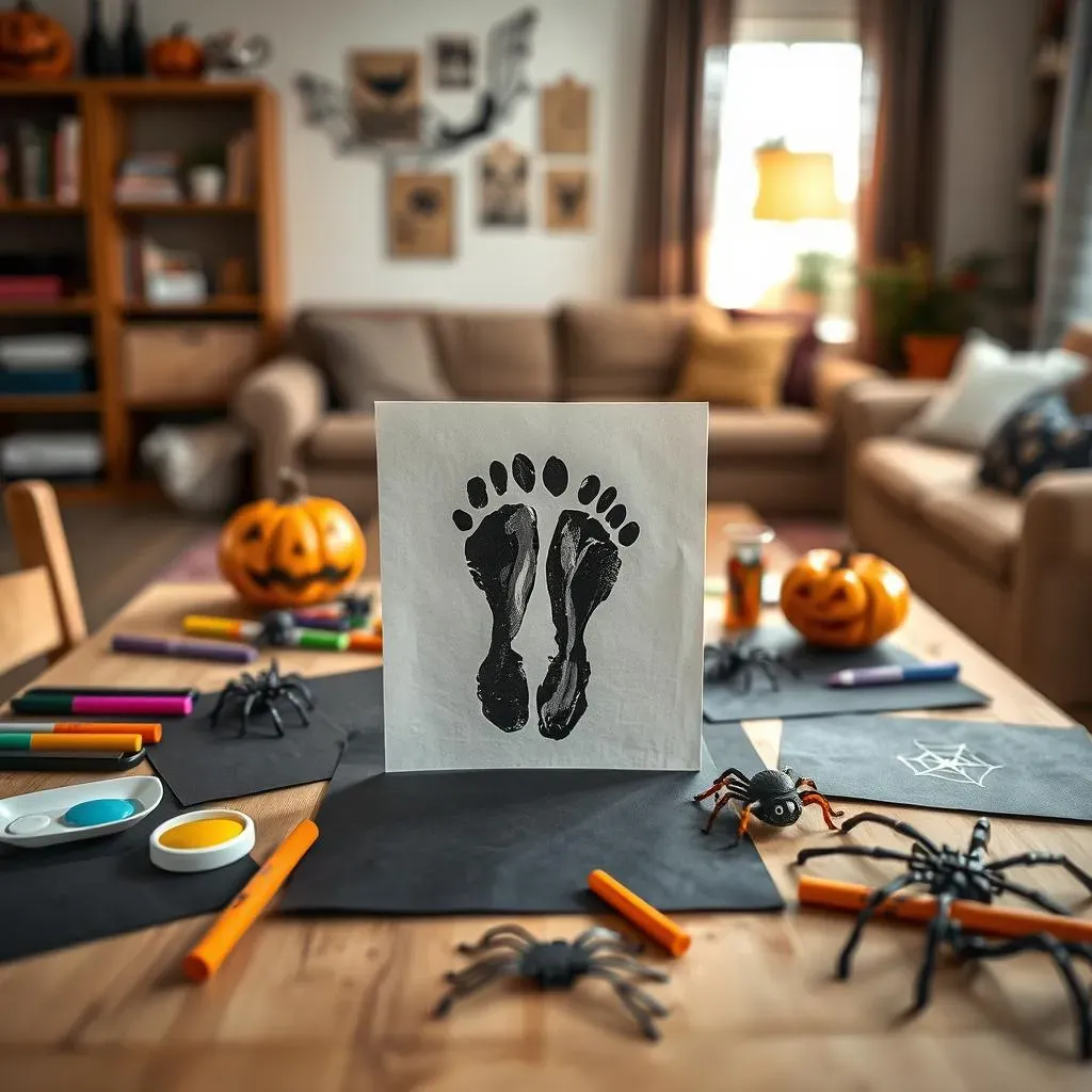 NoMess Halloween Crafts for Tiny Hands