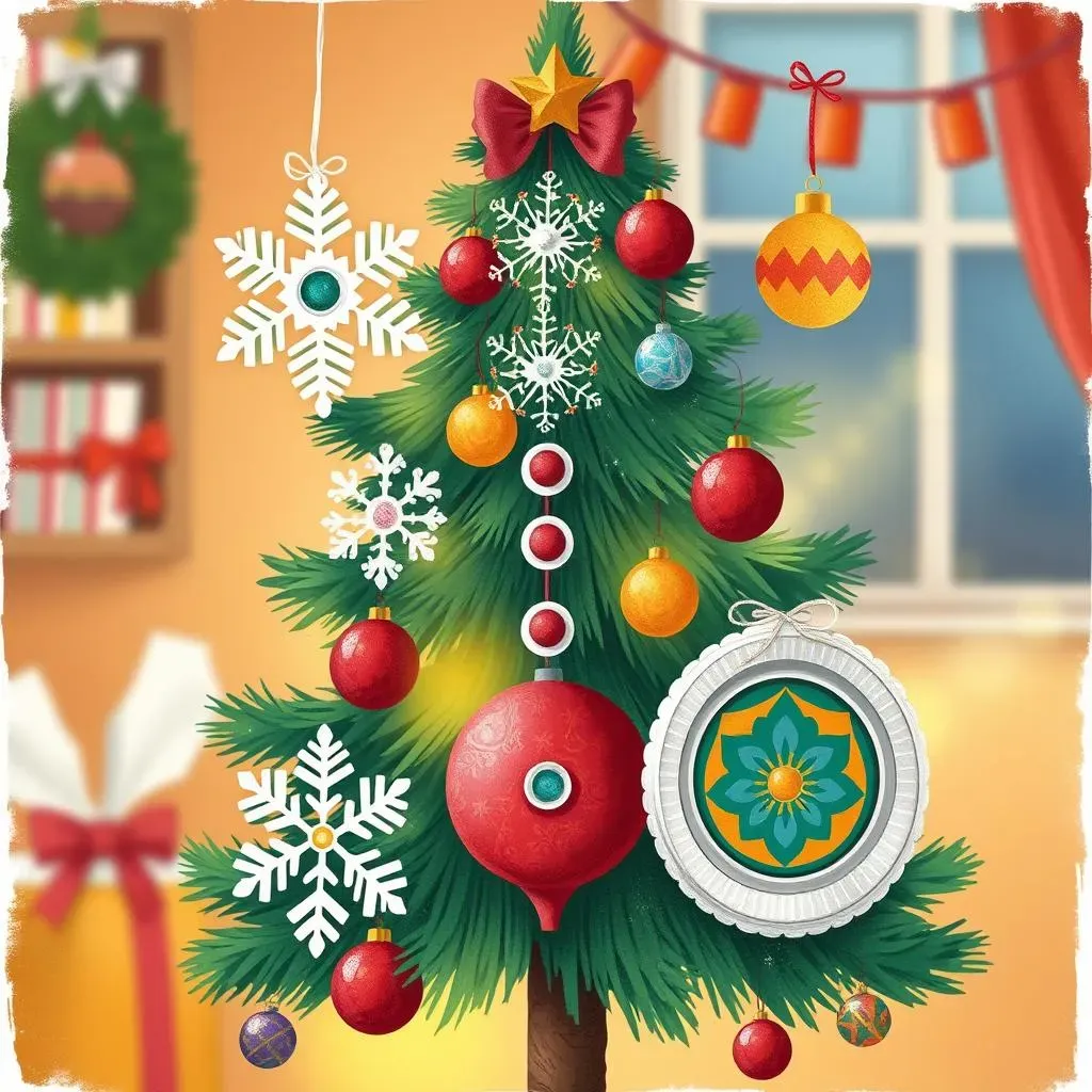Paper Christmas Ornaments: Fun for the Whole Family