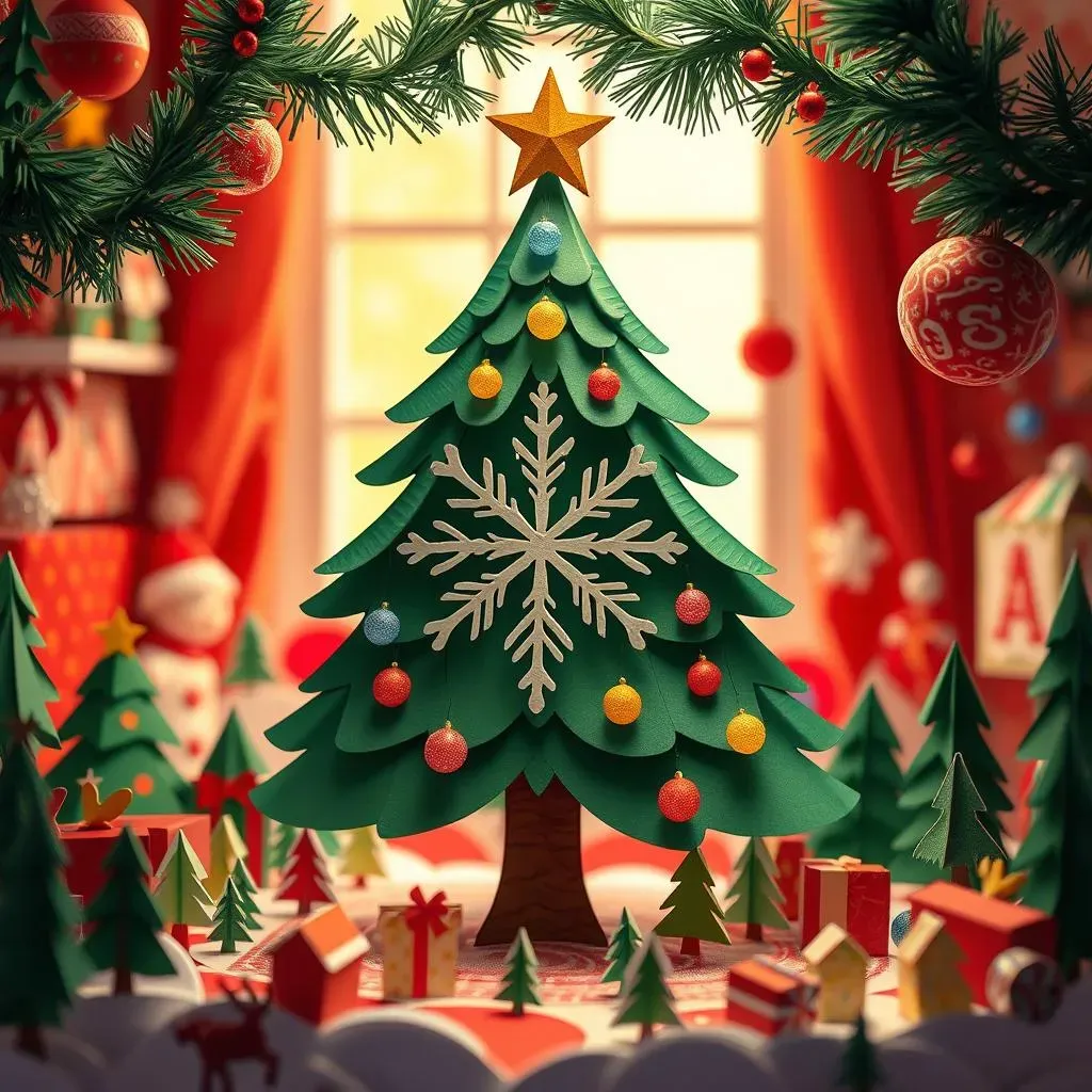 Paper Wonderland: Easy Christmas Paper Crafts for Kids of All Ages