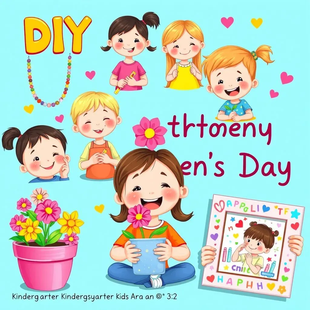 Personalized Gifts: DIY Mother's Day Crafts Kindergarten Kids Will Love