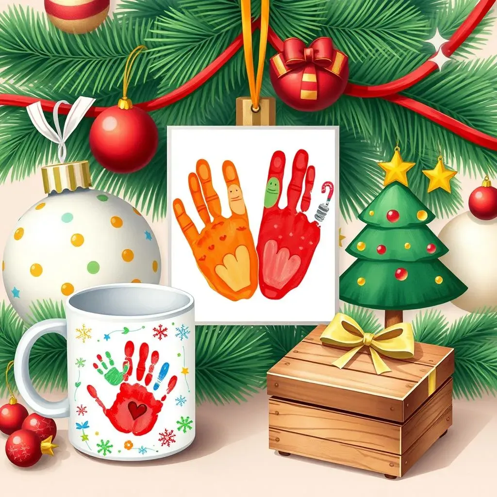 Personalized Kid Christmas Crafts for Grandparents: Unique Gifts