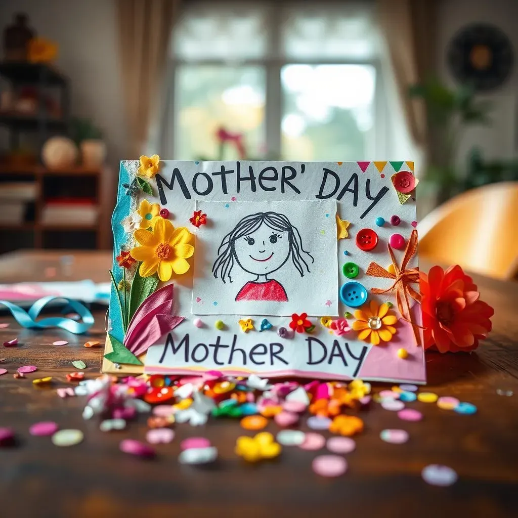 Personalized Mother's Day Card Crafts for Kids