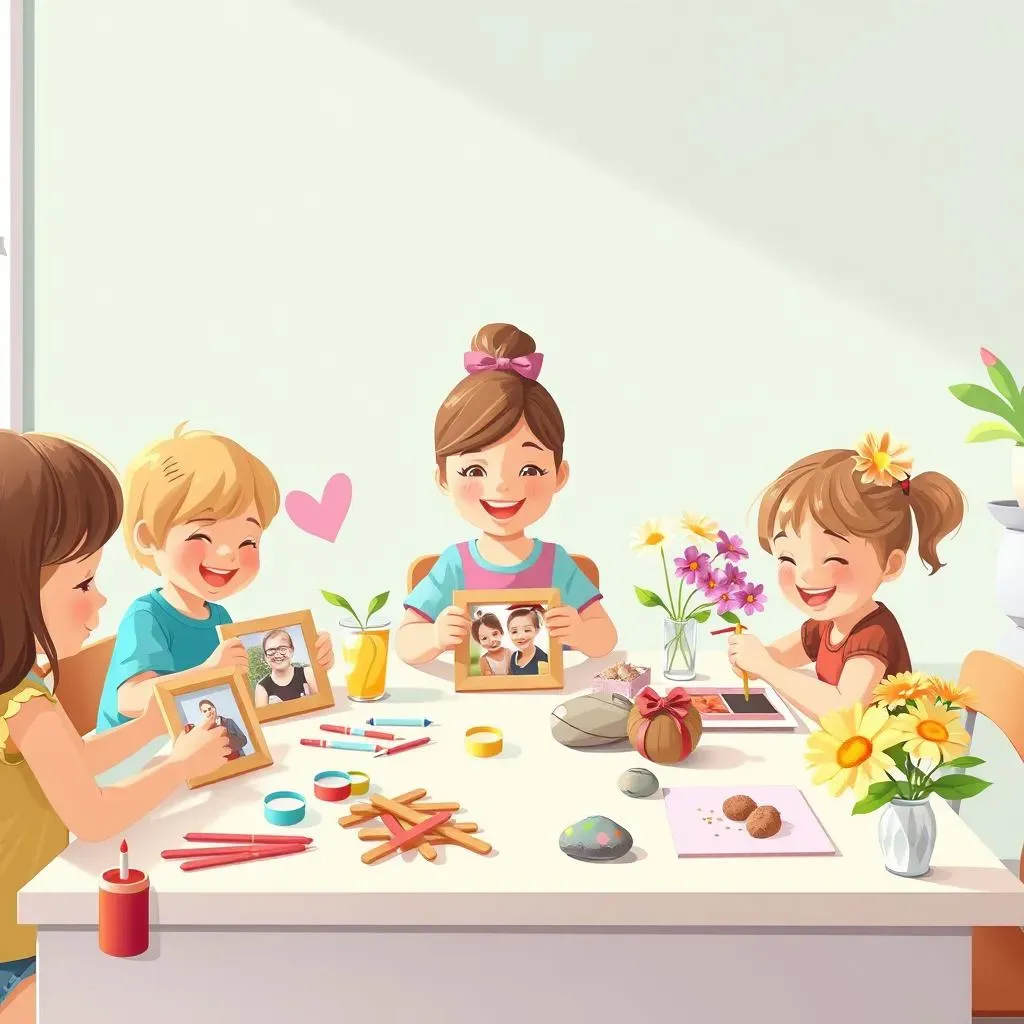 Personalized Mother's Day Gifts: Easy Crafts for Kids