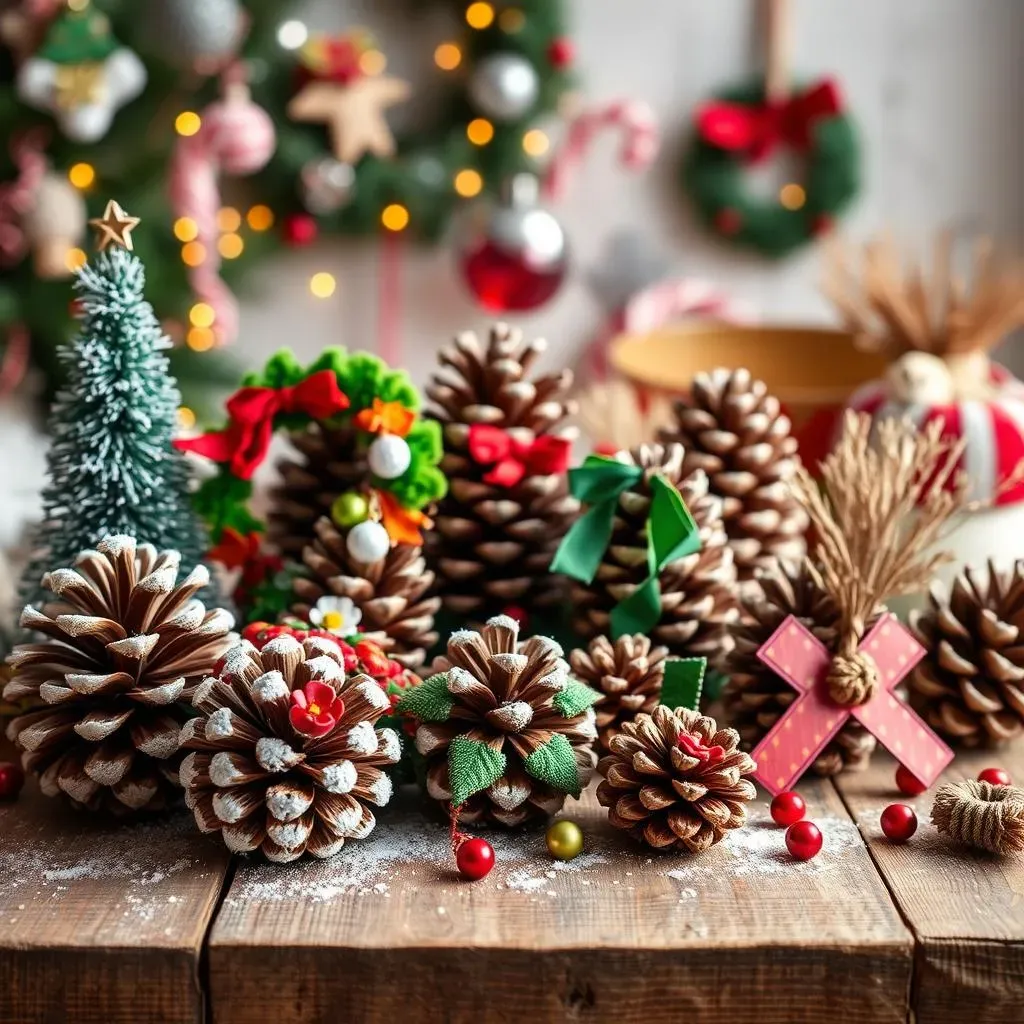 Amazing Pinecone Christmas Crafts for Kids
