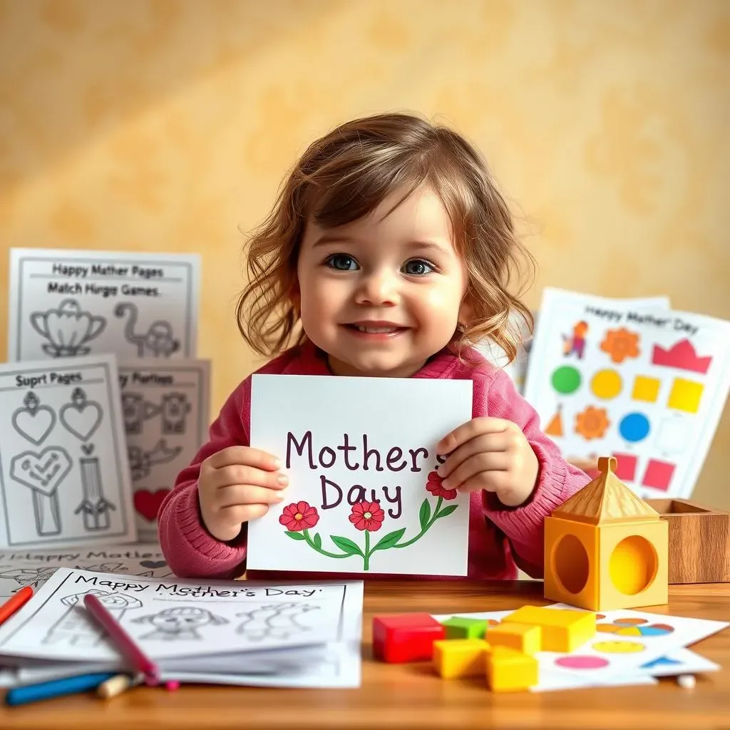 Printable Mother's Day Activities for Toddlers
